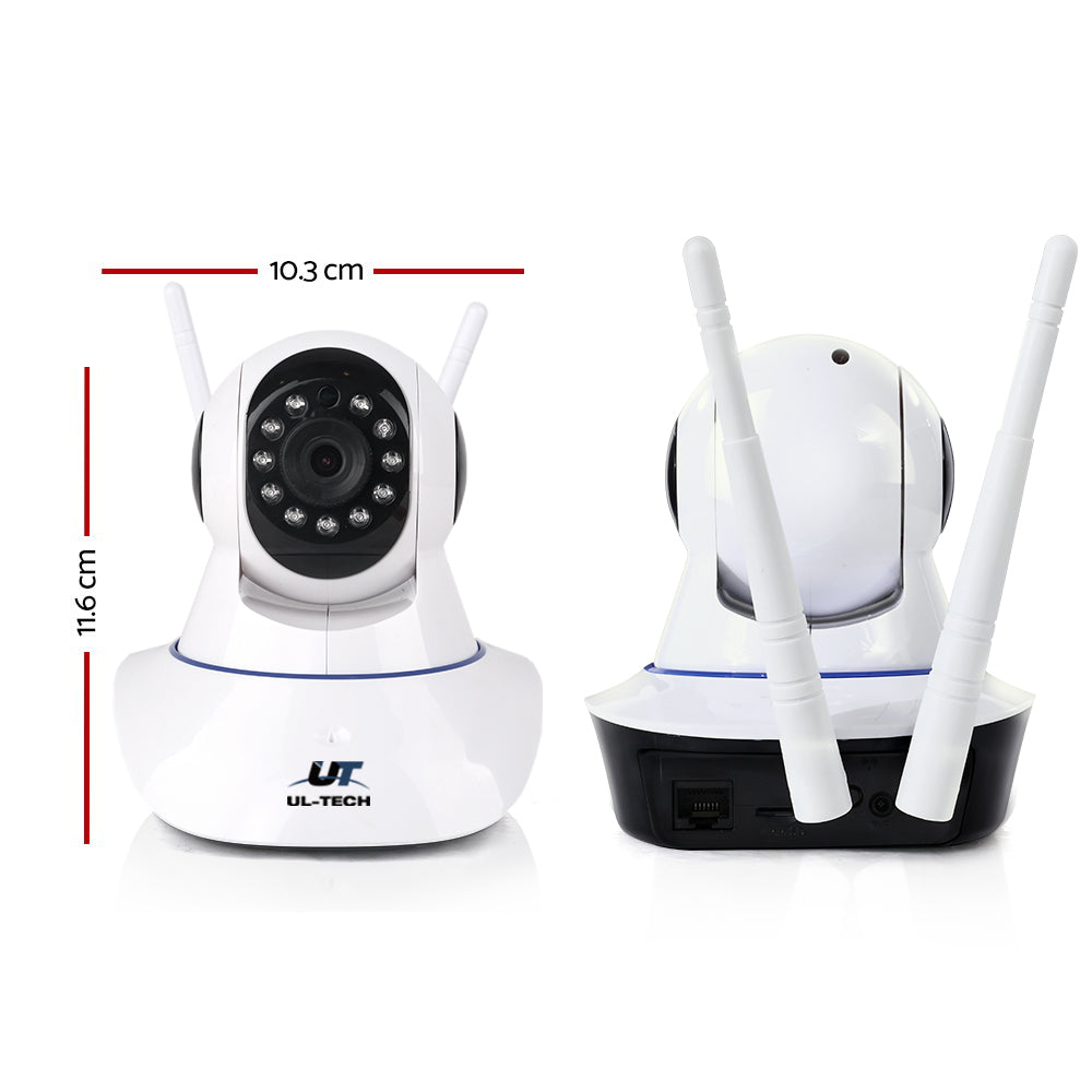 UL-tech 1080P Wireless IP Camera Security WIFI Cam (White)