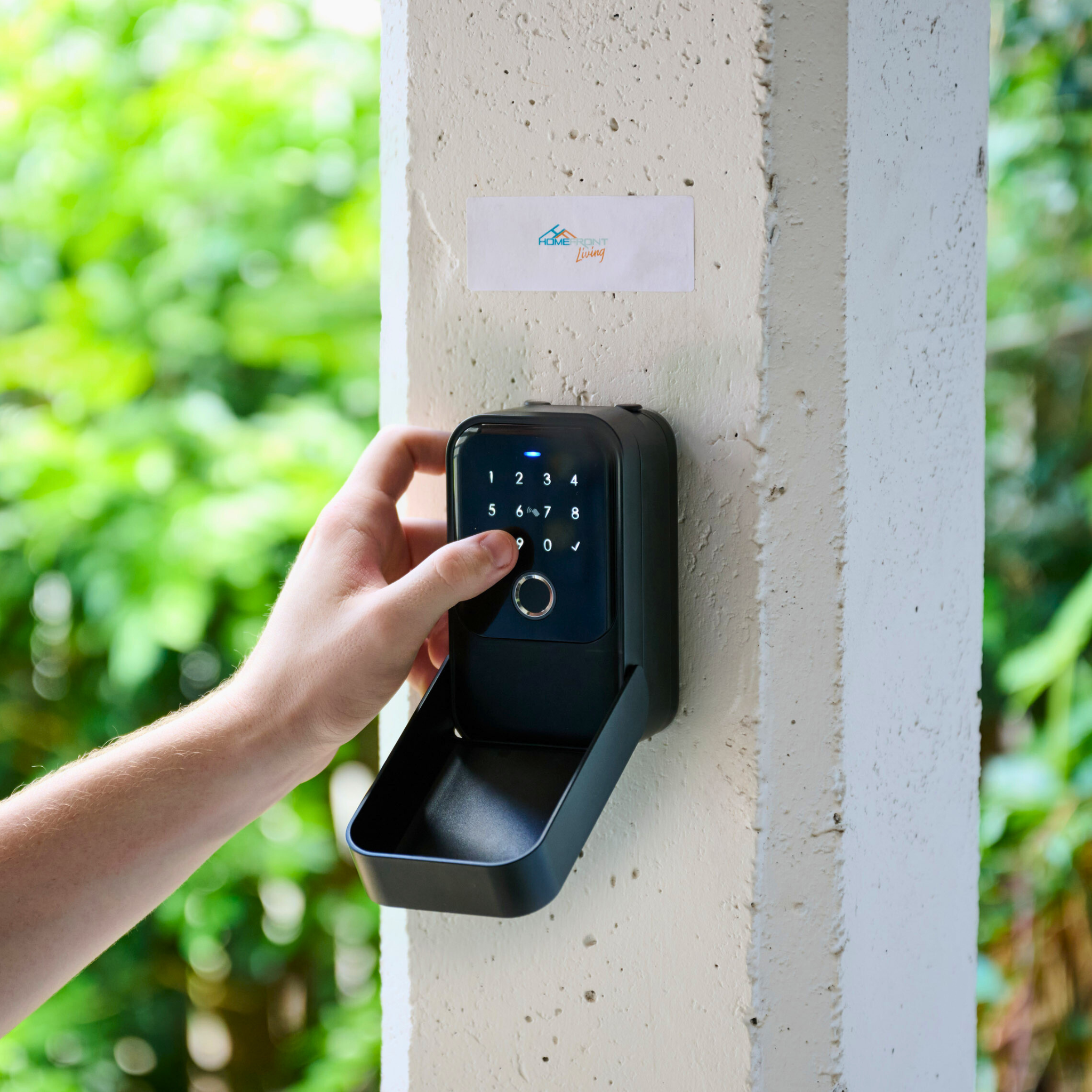 Wireless Smart Key Lock Box with Bluetooth (Wall-Mounted/Portable)
